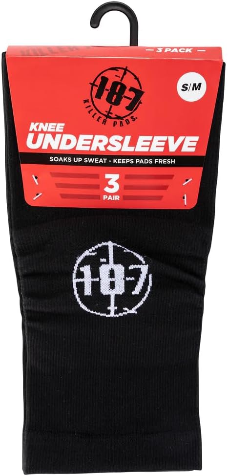 187 Killer Pads Knee Undersleeve (3 Pair)