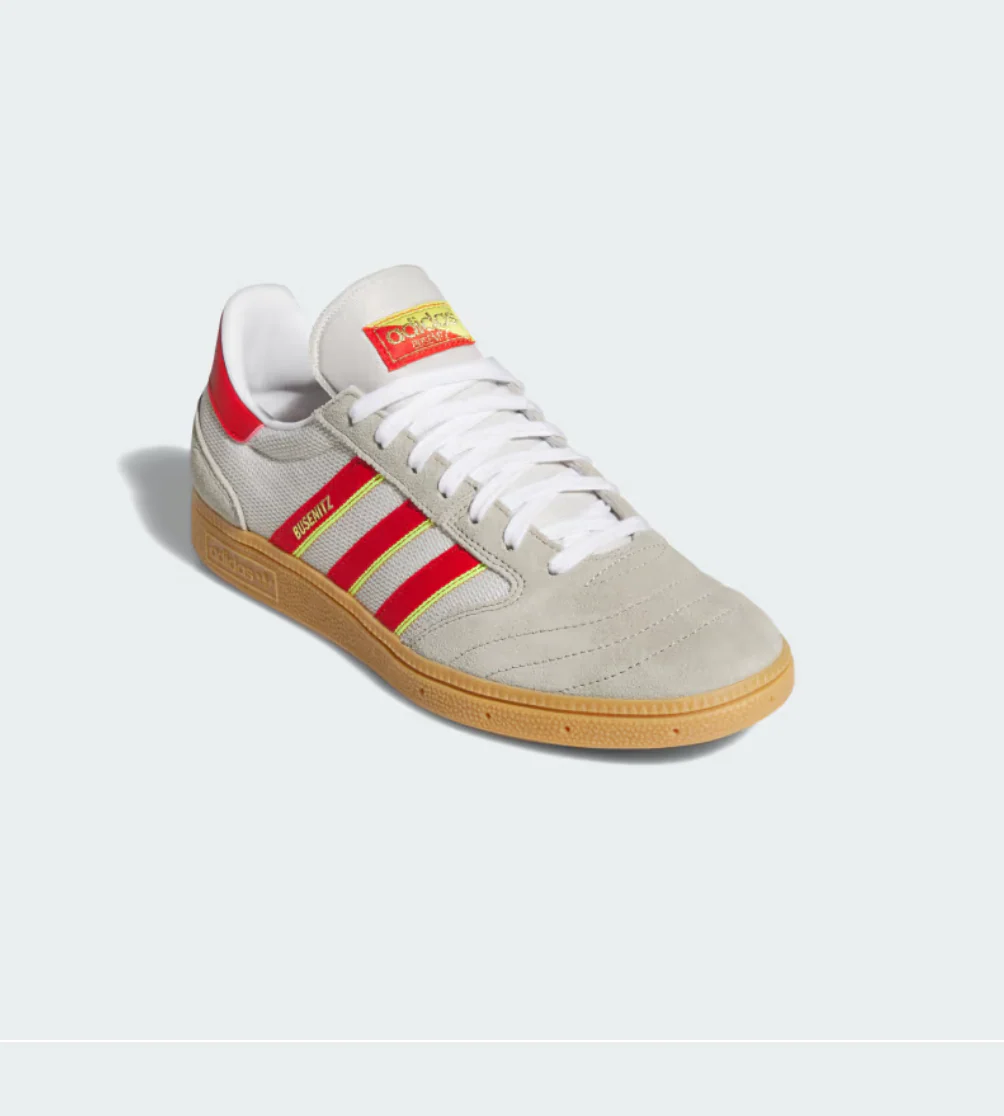 Adidas Busenitz Vintage (Feather Grey/Red/Orbit Grey) - Image 3