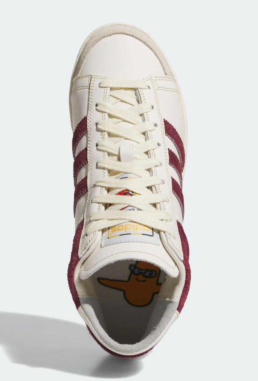 Adidas Superskate Gonz Jabbar Hi (Chalk White/Shadow Red/Alumina) - Image 4