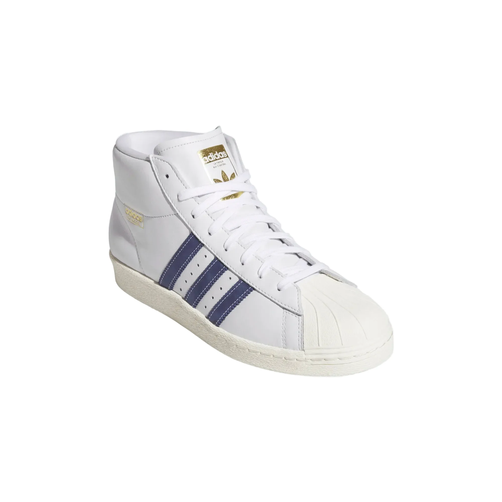 Adidas Pro Model 80 ADV (Crystal White/Muted Purple/Off-White) - Image 2