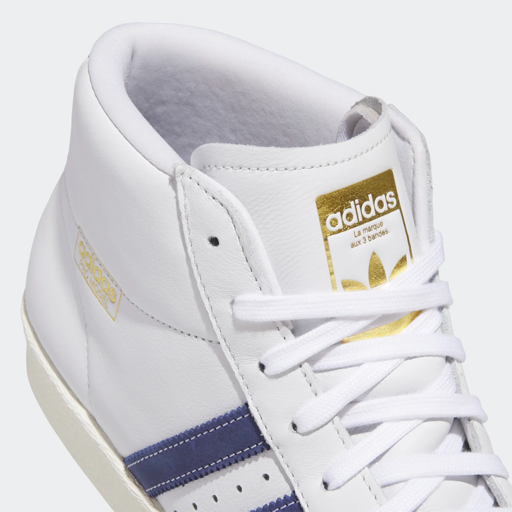 Adidas Pro Model 80 ADV (Crystal White/Muted Purple/Off-White) - Image 4