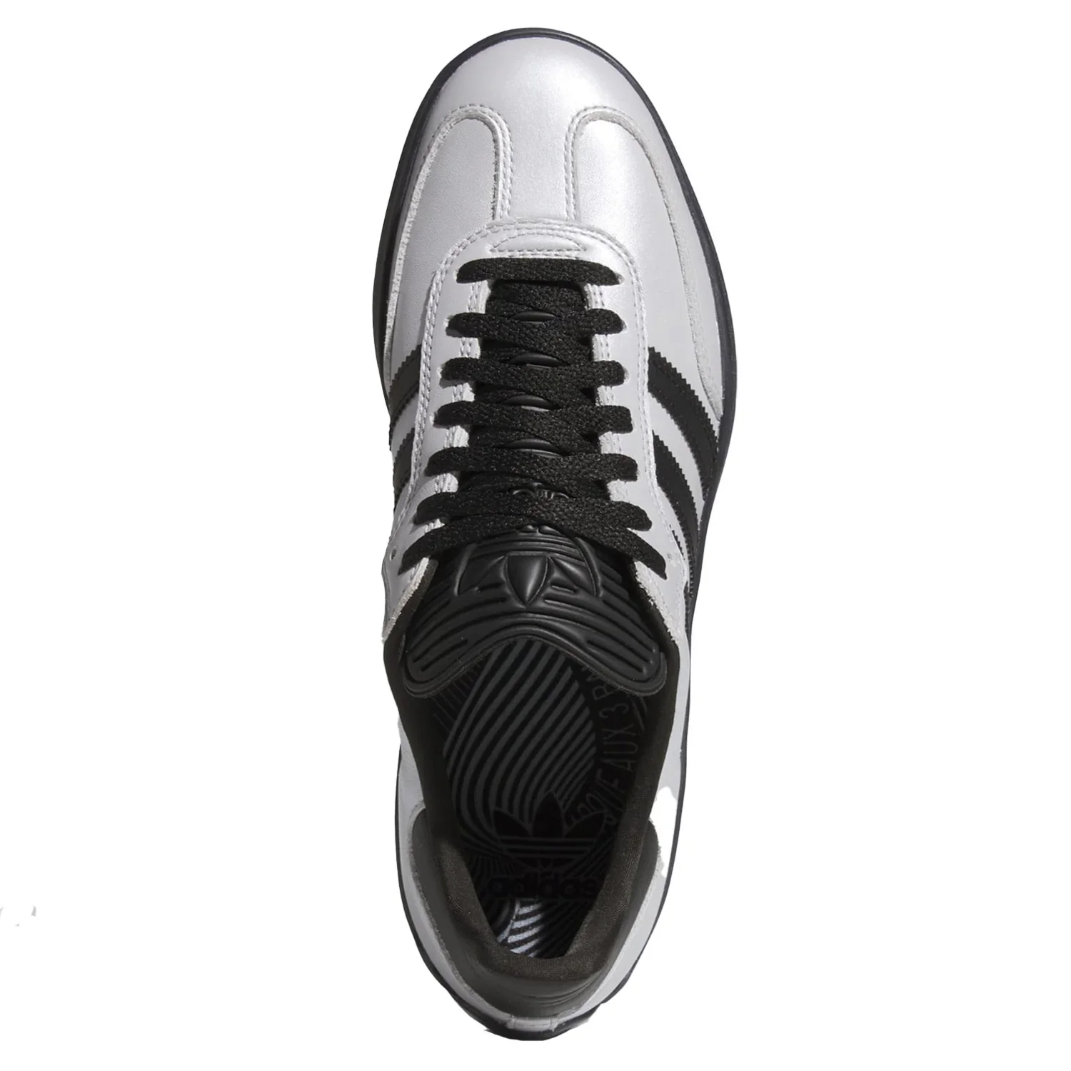 Adidas Puig Samba (Silver Metallic/Black) - Image 3