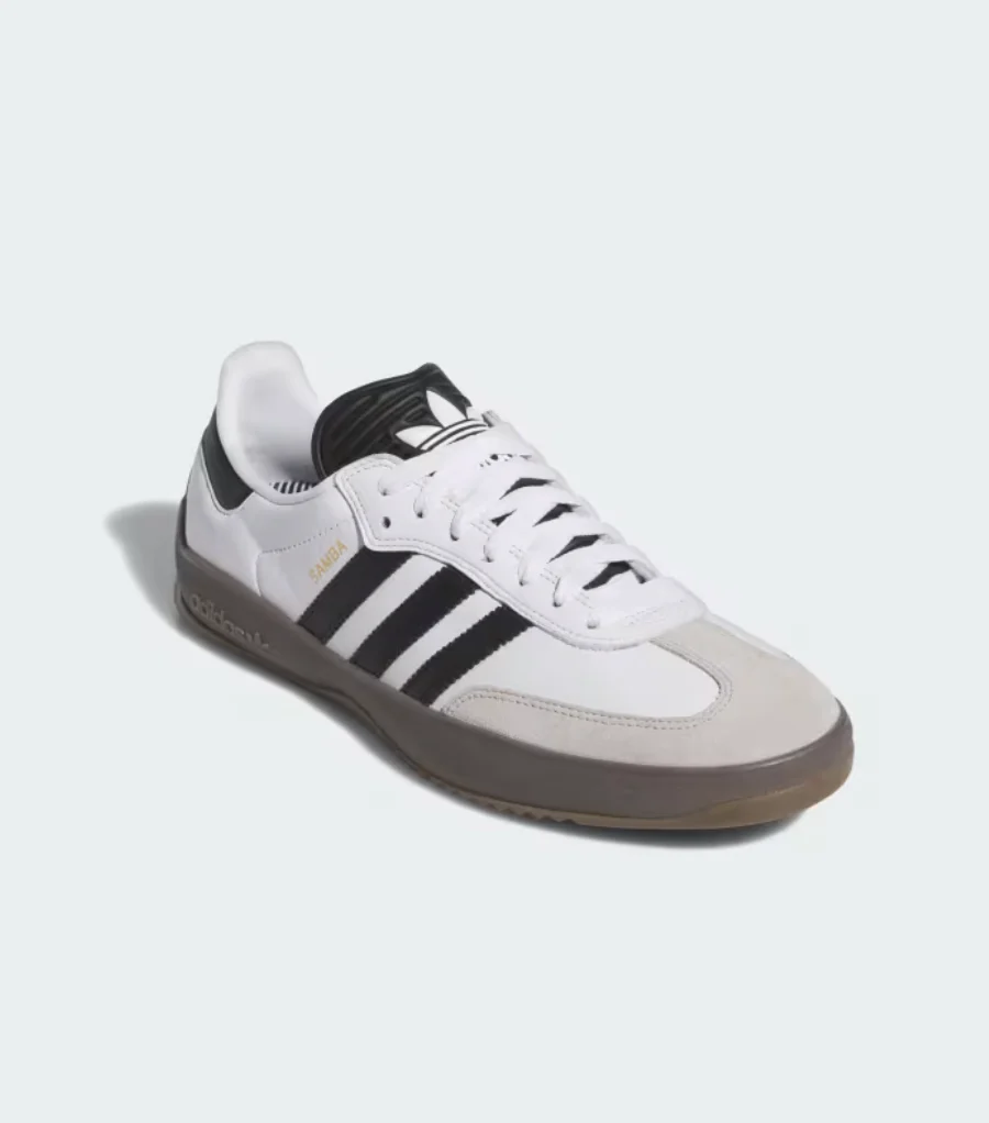 Adidas Puig Samba (White/Gum) - Image 3