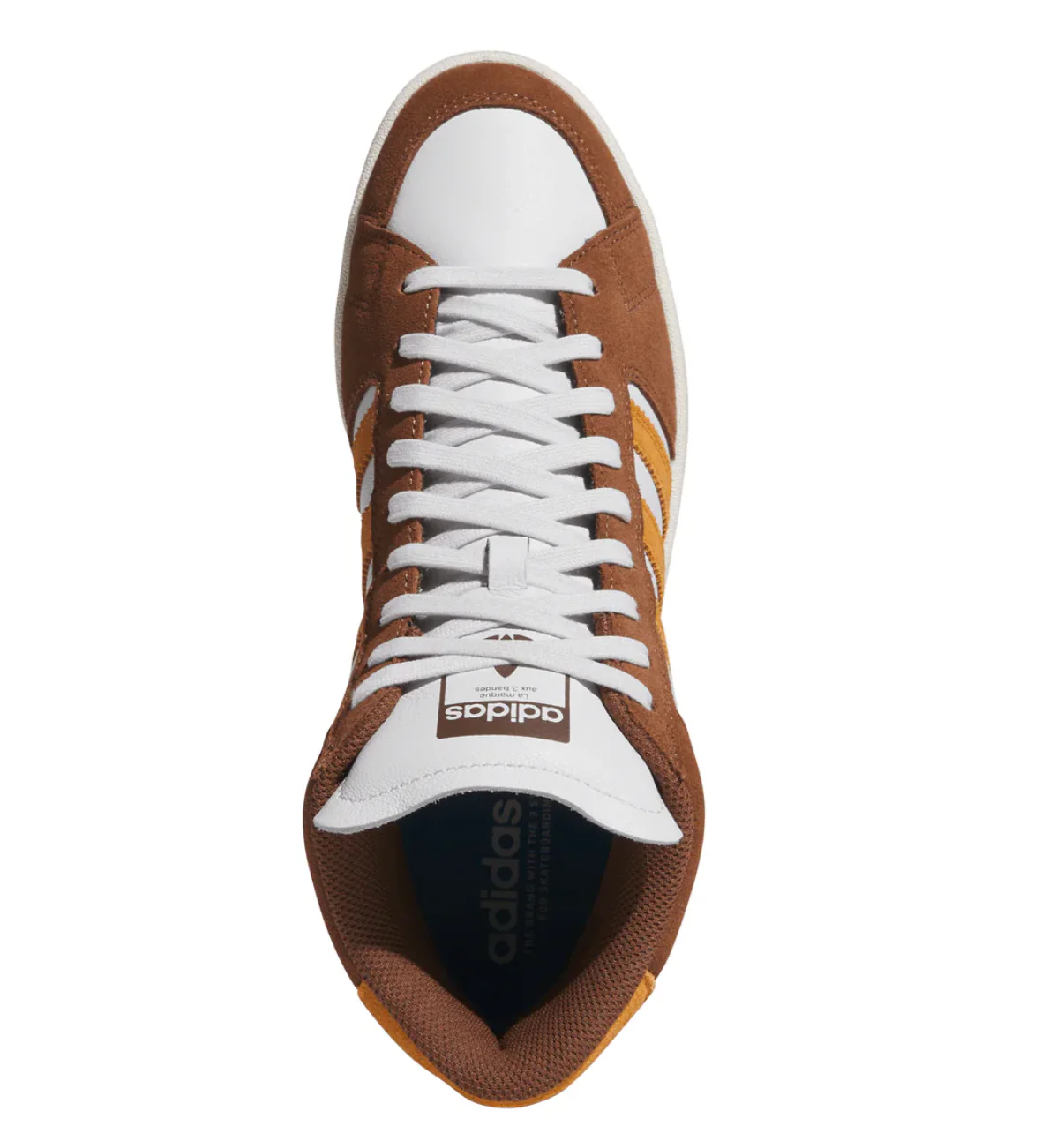 Adidas Superskate (Brown/Rustic Orange/Crystal White) - Image 3