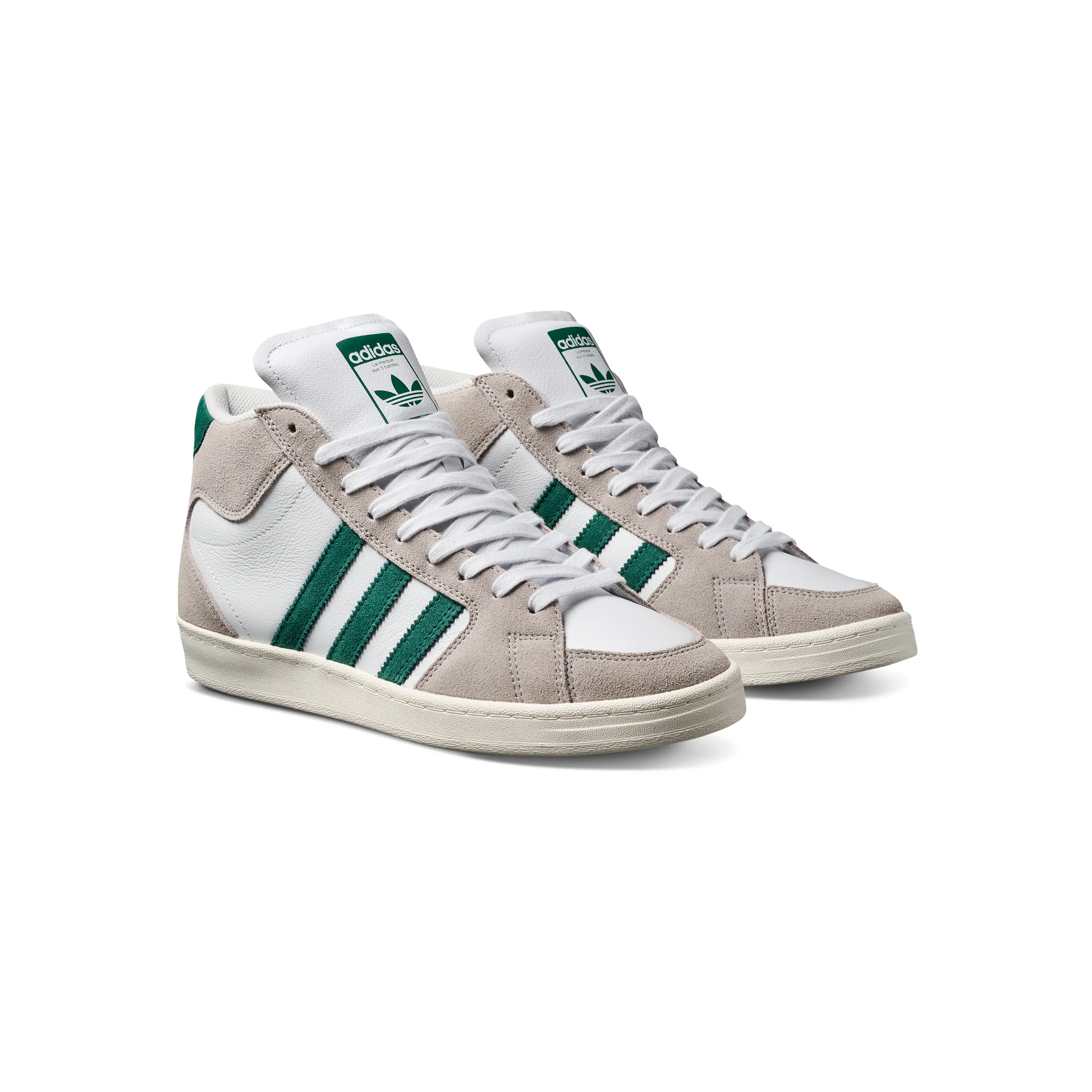 Adidas Superskate (Clear Granite / Collegiate Green / Crystal White) - Image 5