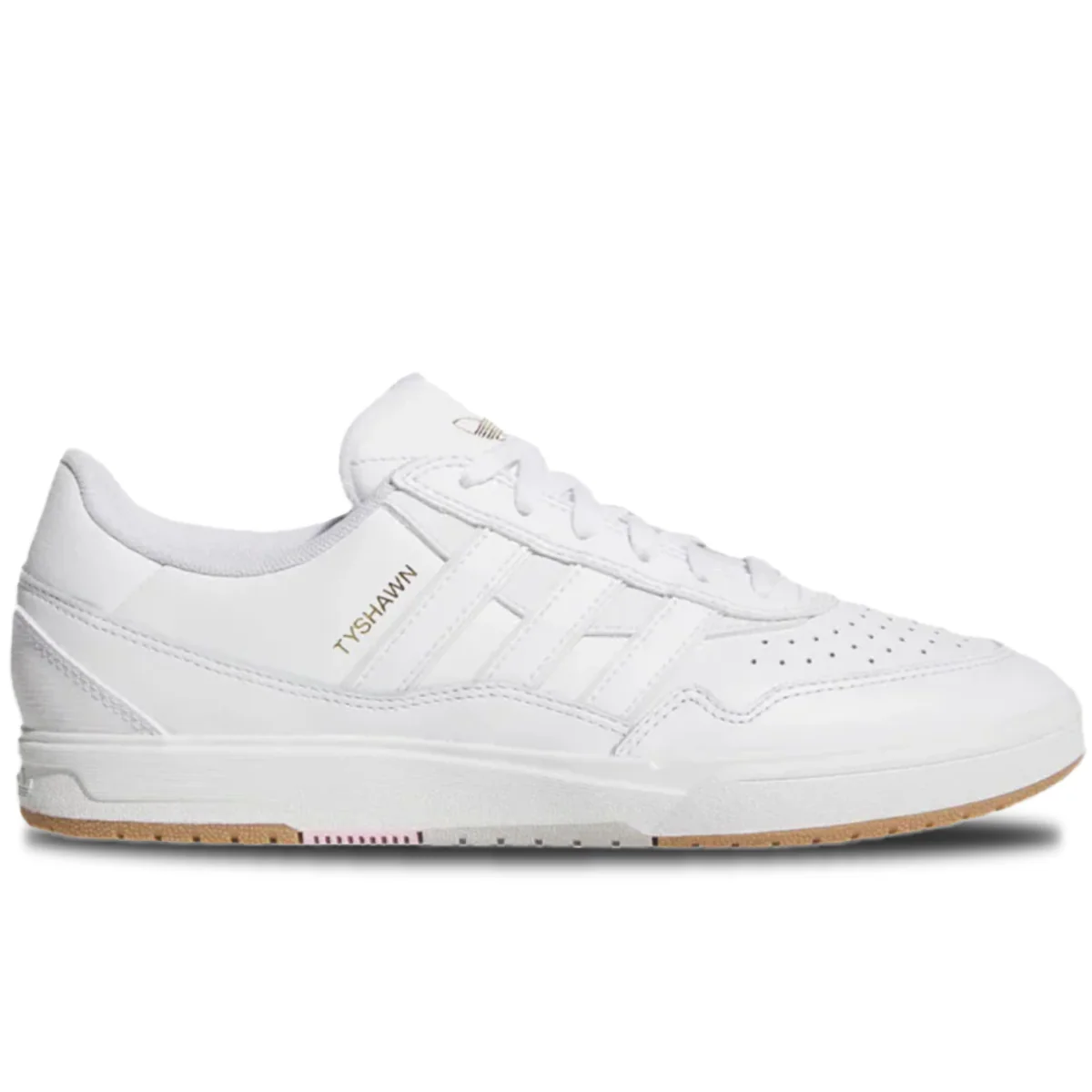 Adidas Tyshawn II (White/White/Gum)