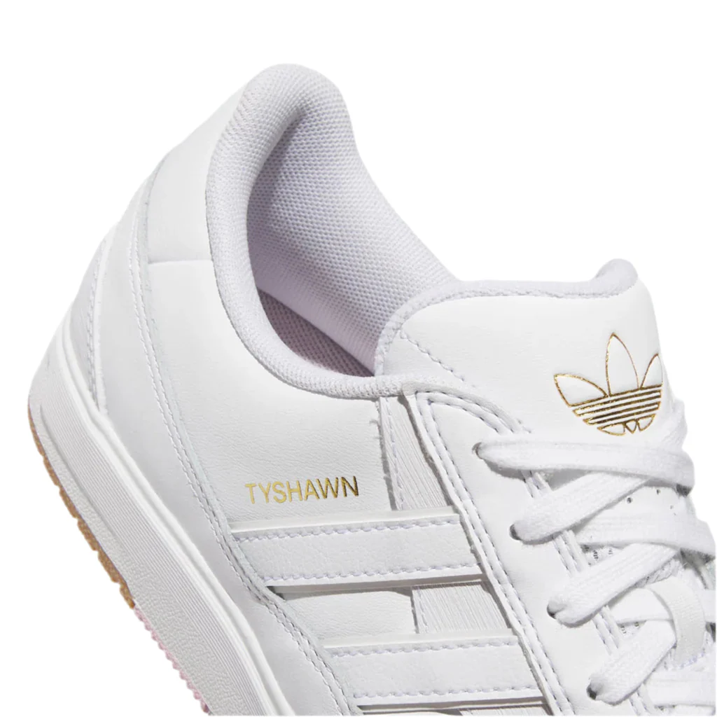 Adidas Tyshawn II (White/White/Gum) - Image 2