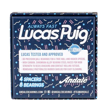 Andale Lucas Puig Single Pro Rated Bearings - Image 3