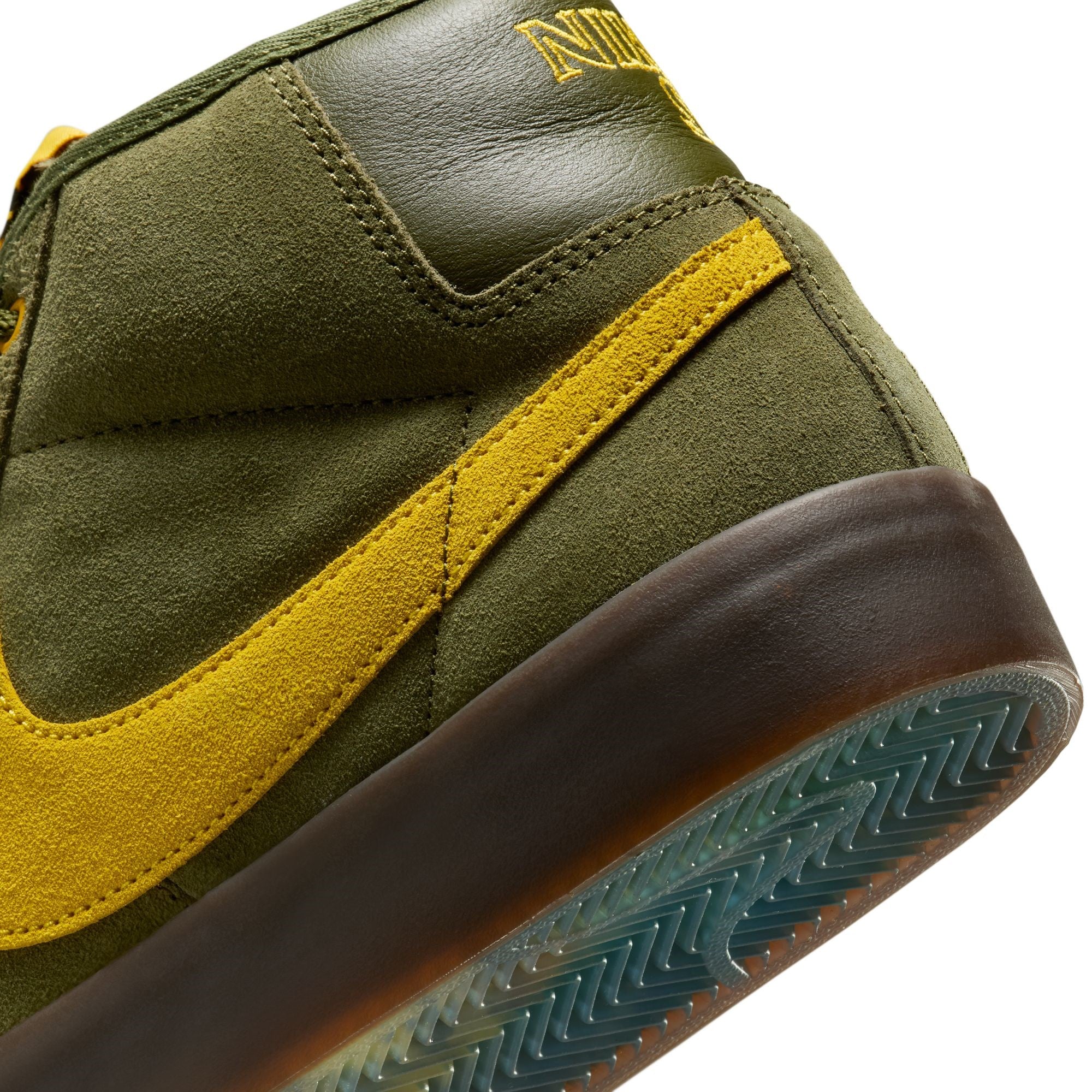 Antihero x Nike SB Blazer Zoom Mid (Rough Green/Amarillo-Rough Green) - Image 8