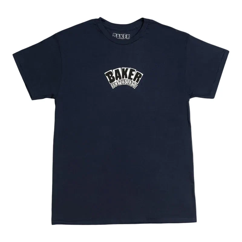 Baker Arch Logo Tee (Navy)