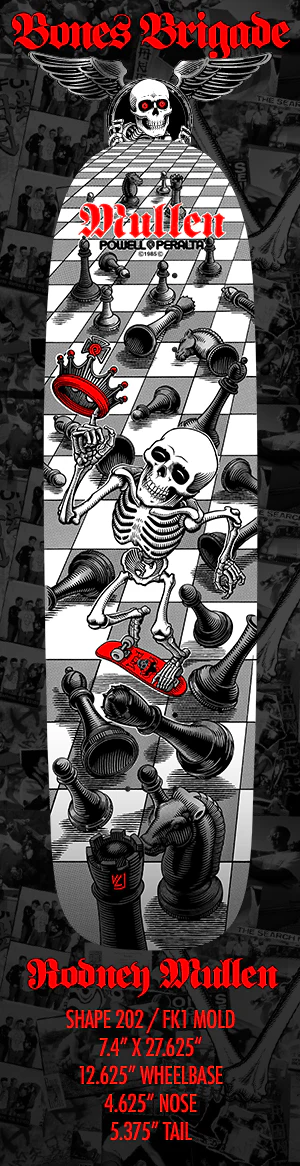 Bones Brigade "Rodney Mullen" Series 17 Reissue Skateboard Deck - Image 3
