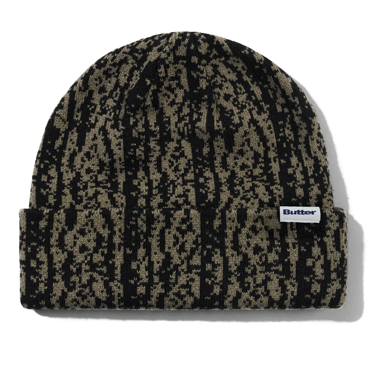 Butter Goods Lowland Camo Beanie (Grey)