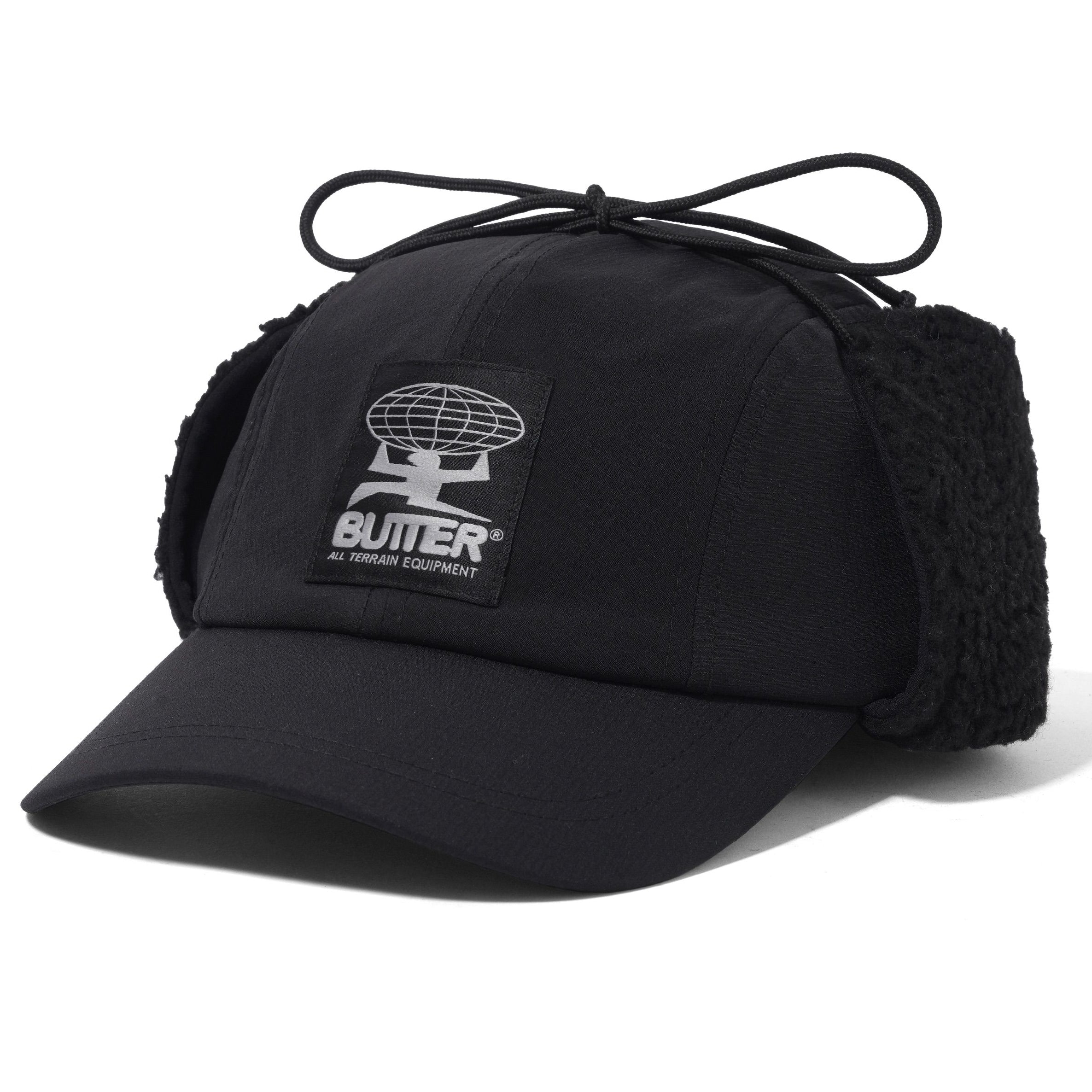 Butter Goods Terrain Ski 4 Panel Cap (Black)