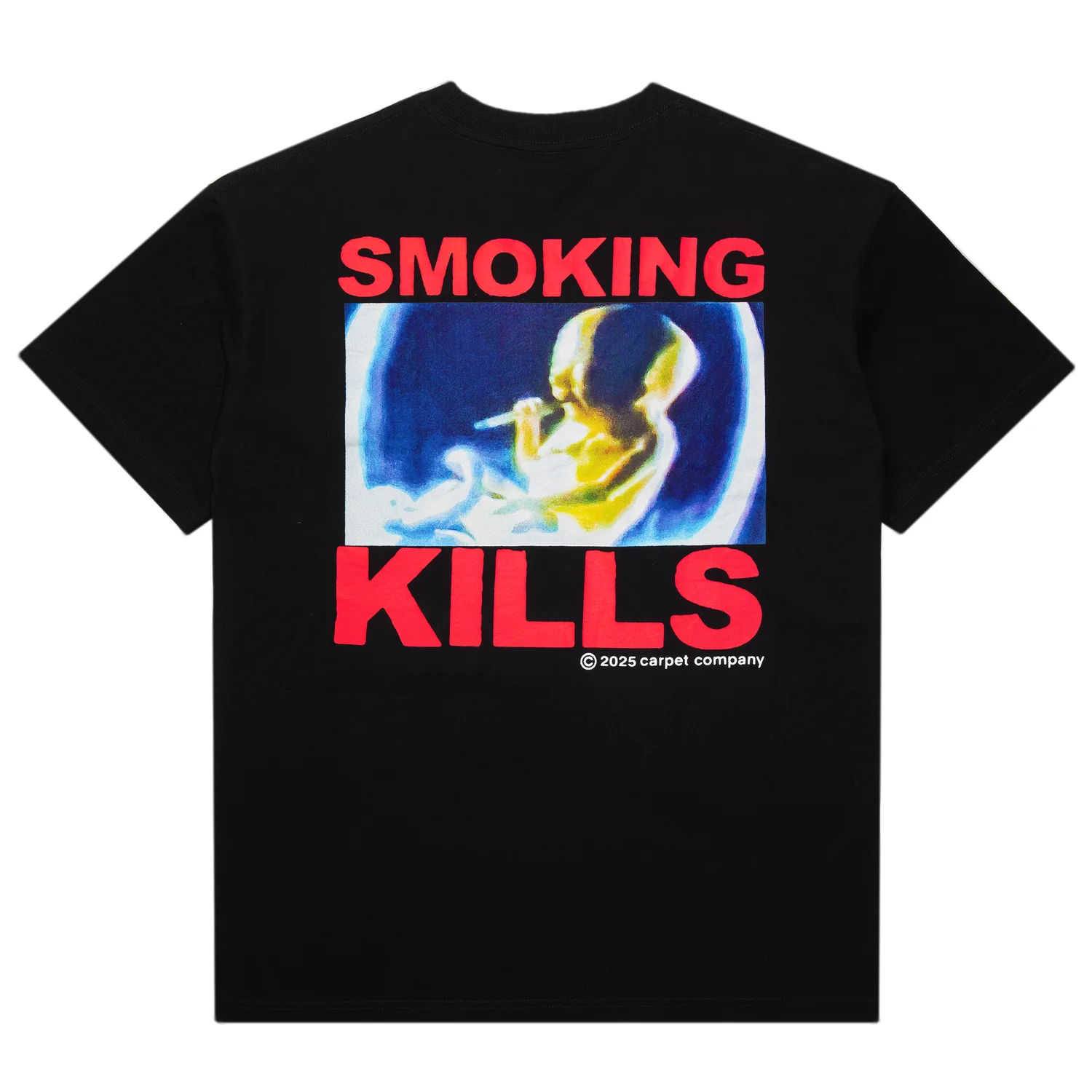 Carpet Company Smoking Kills Tee (Black) - Image 2