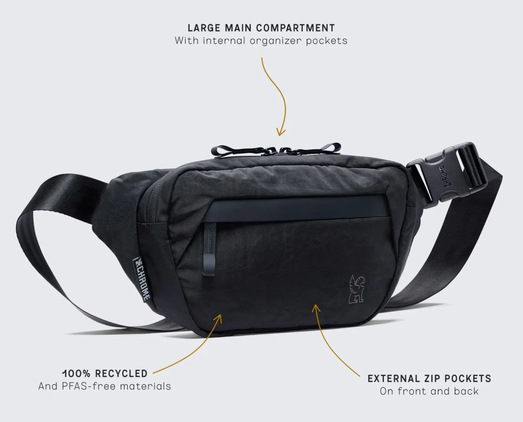Chrome Industries Sabin 3L Sling Bag - Image 4