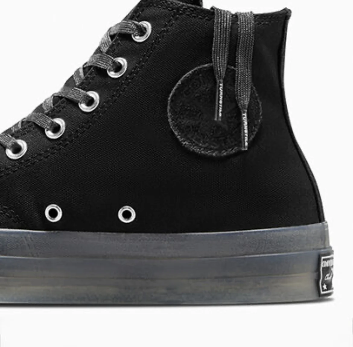Converse Chuck 70 Hi x Turnstile (Black/Grey/White) - Image 8