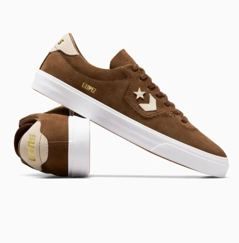 Converse Cons Louie Lopez Pro Ox (Chestnut Brown/Natural Ivory) - Image 4