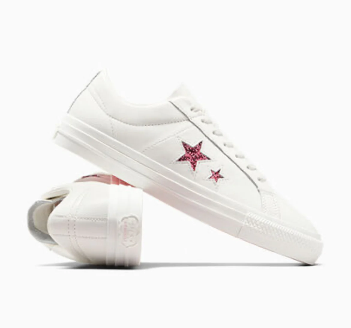 Converse One Star Pro Ox x Turnstile (White/Pink/White) - Image 6