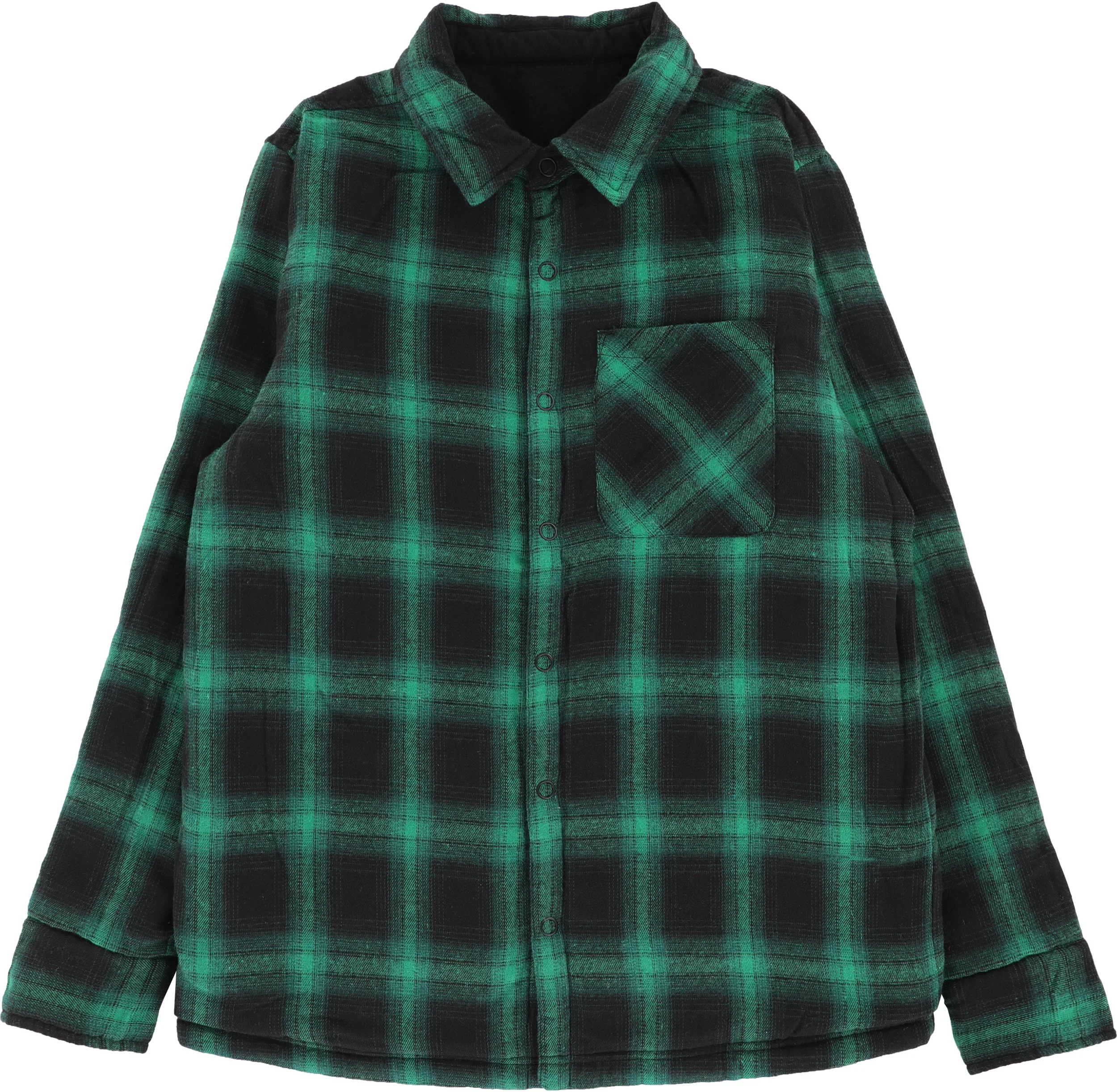 Creature Switch L/S Reversible Top (Black/Green) - Image 2