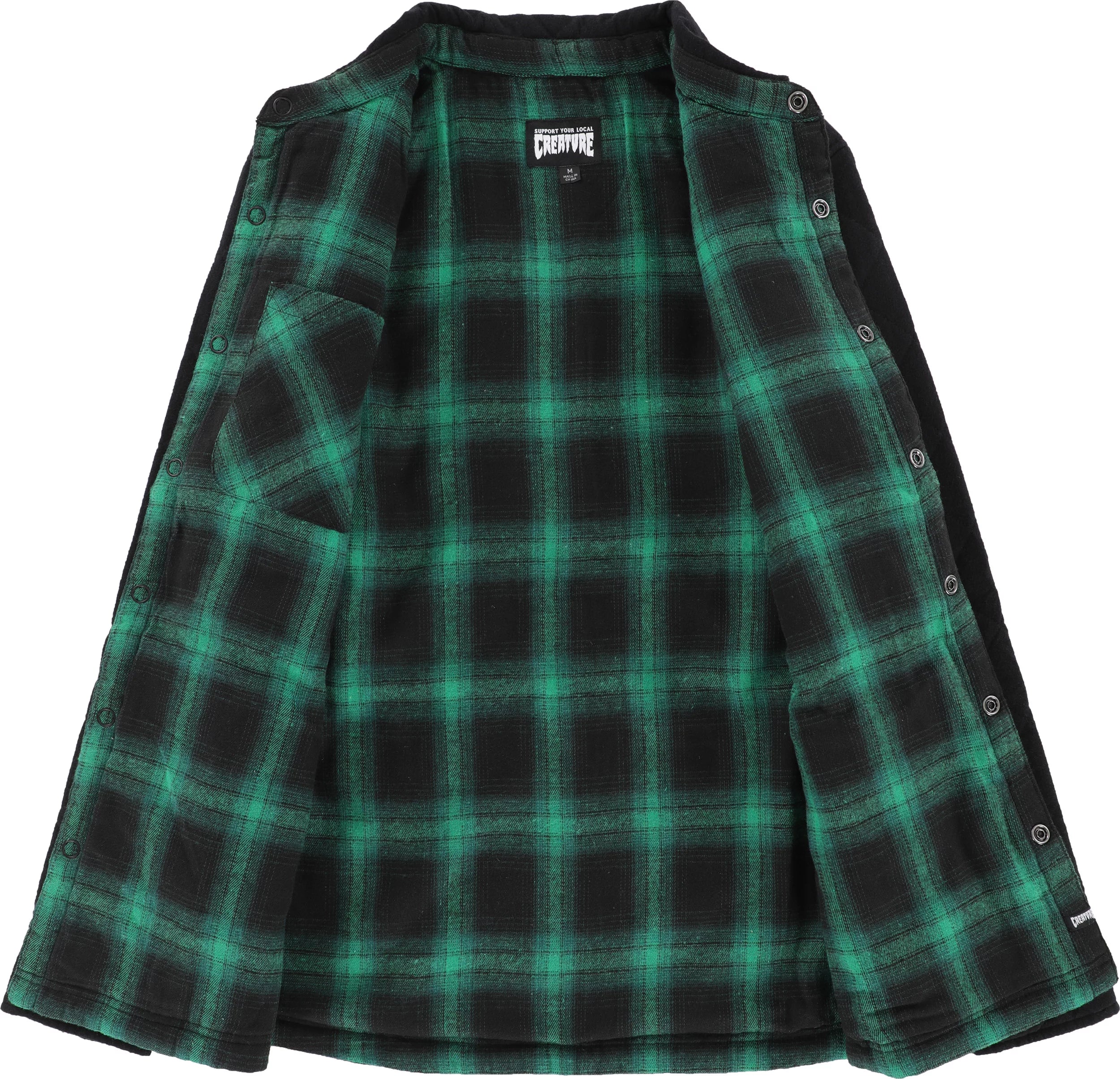 Creature Switch L/S Reversible Top (Black/Green) - Image 3