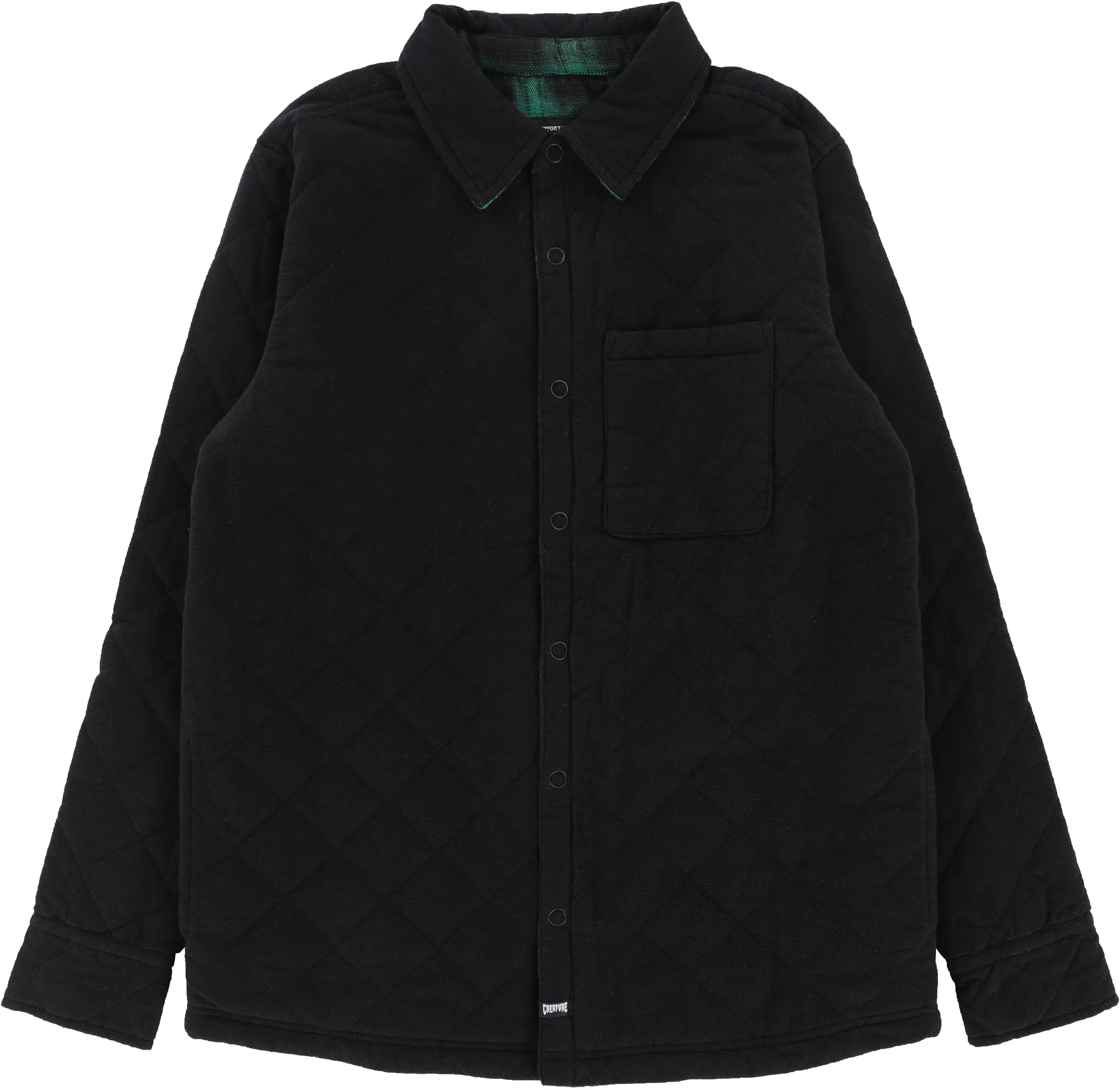 Creature Switch L/S Reversible Top (Black/Green) - Image 4