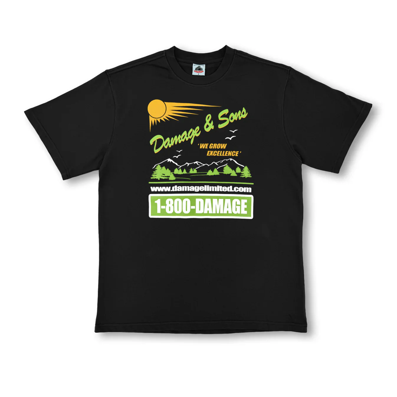 Damage Landscaper Tee (Black)