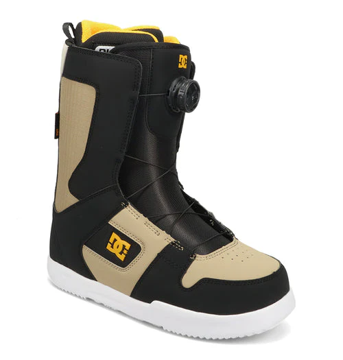 DC Men's 2026 Phase BOA Snowboard Boots (Black/Tan/Orange) - Image 2