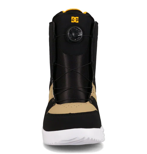 DC Men's 2026 Phase BOA Snowboard Boots (Black/Tan/Orange) - Image 4