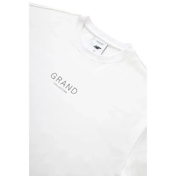 Grand Collection X New Balance Classic Logo Tee (White) - Image 2