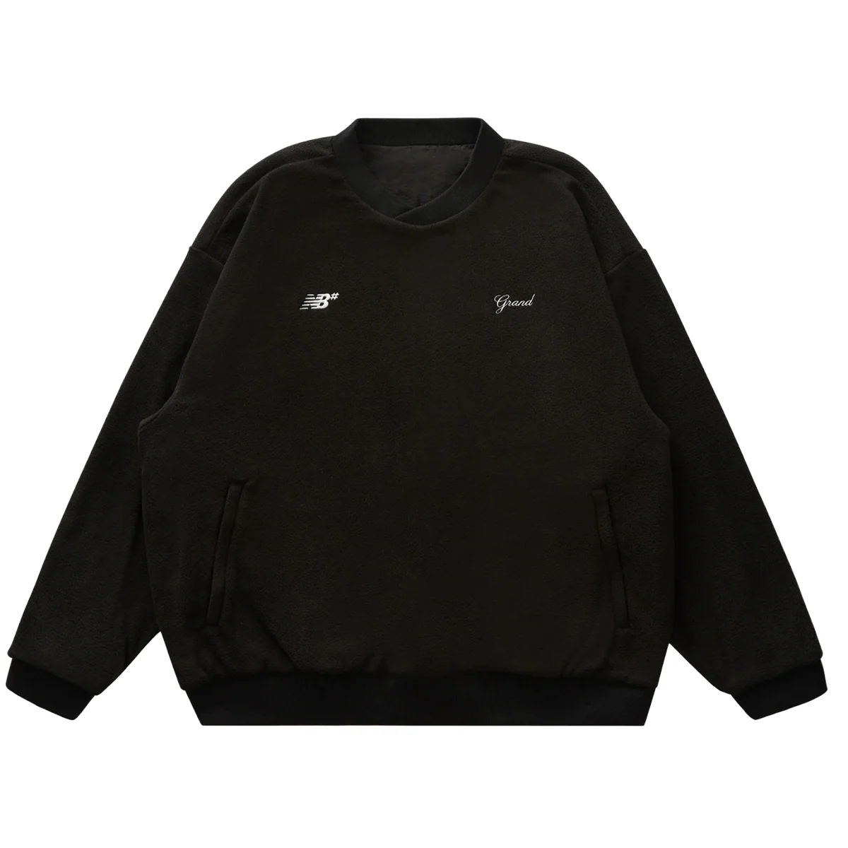 Grand Collection X New Balance Polar Fleece WindShirt (Black)