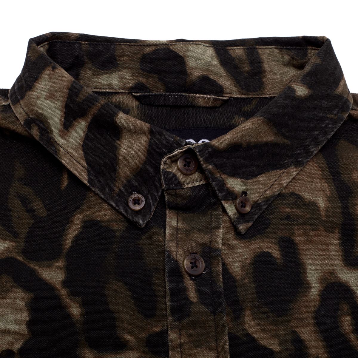 GX1000 Long Sleeve Button Down (Brown Leopard Camo) - Image 4