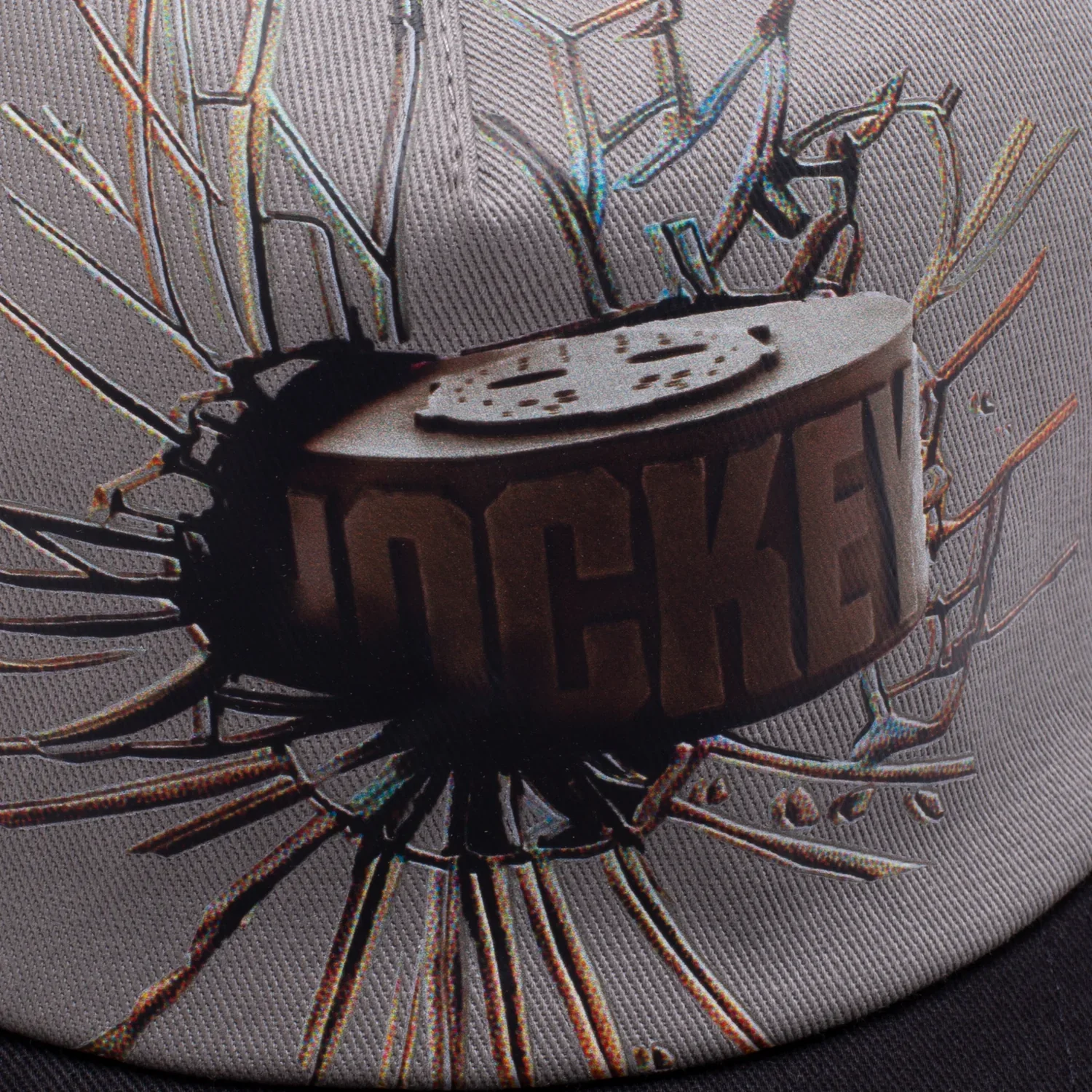 Hockey Wax Shatter Hat (Grey) - Image 2