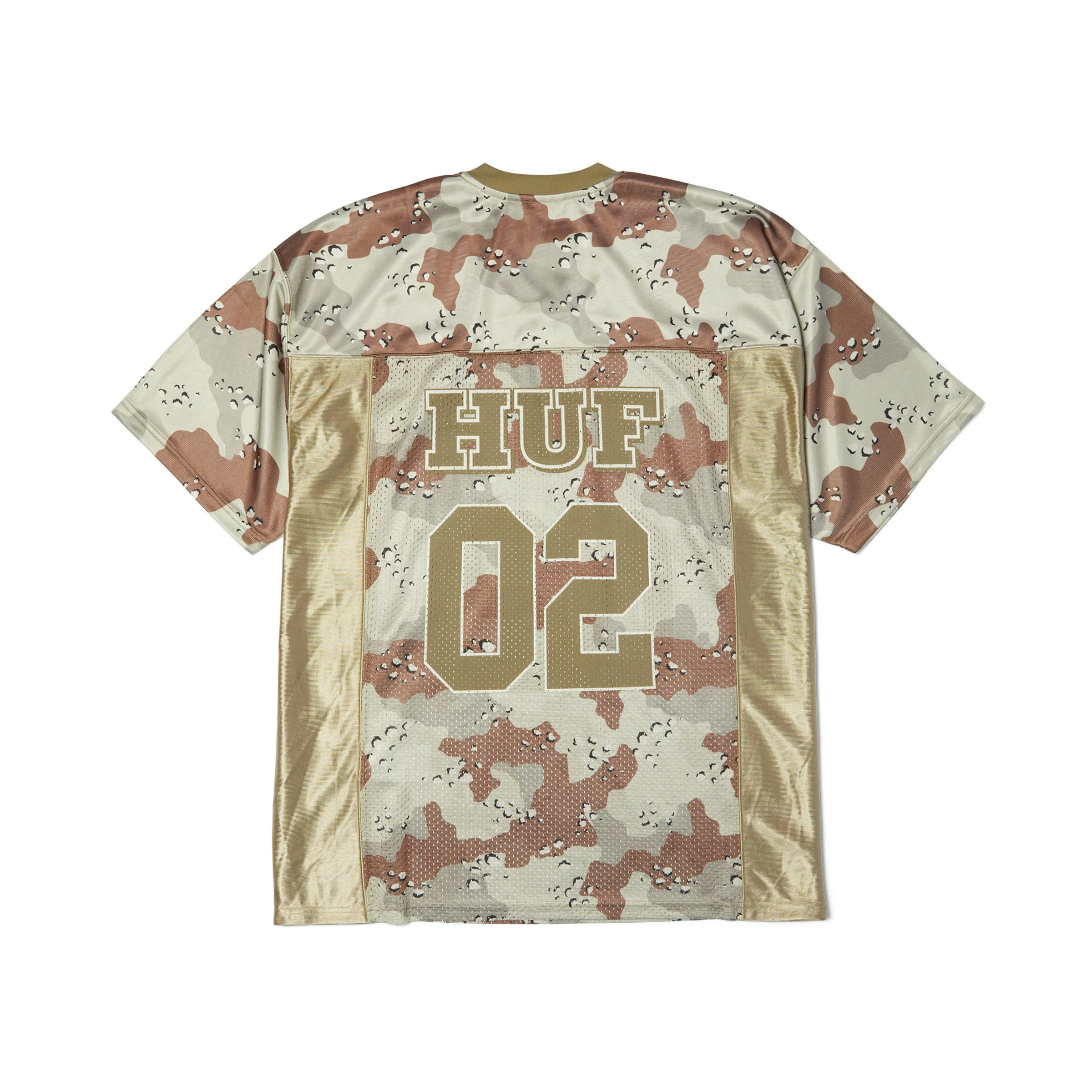 Huf Camo Football Jersey (Brown) - Image 2