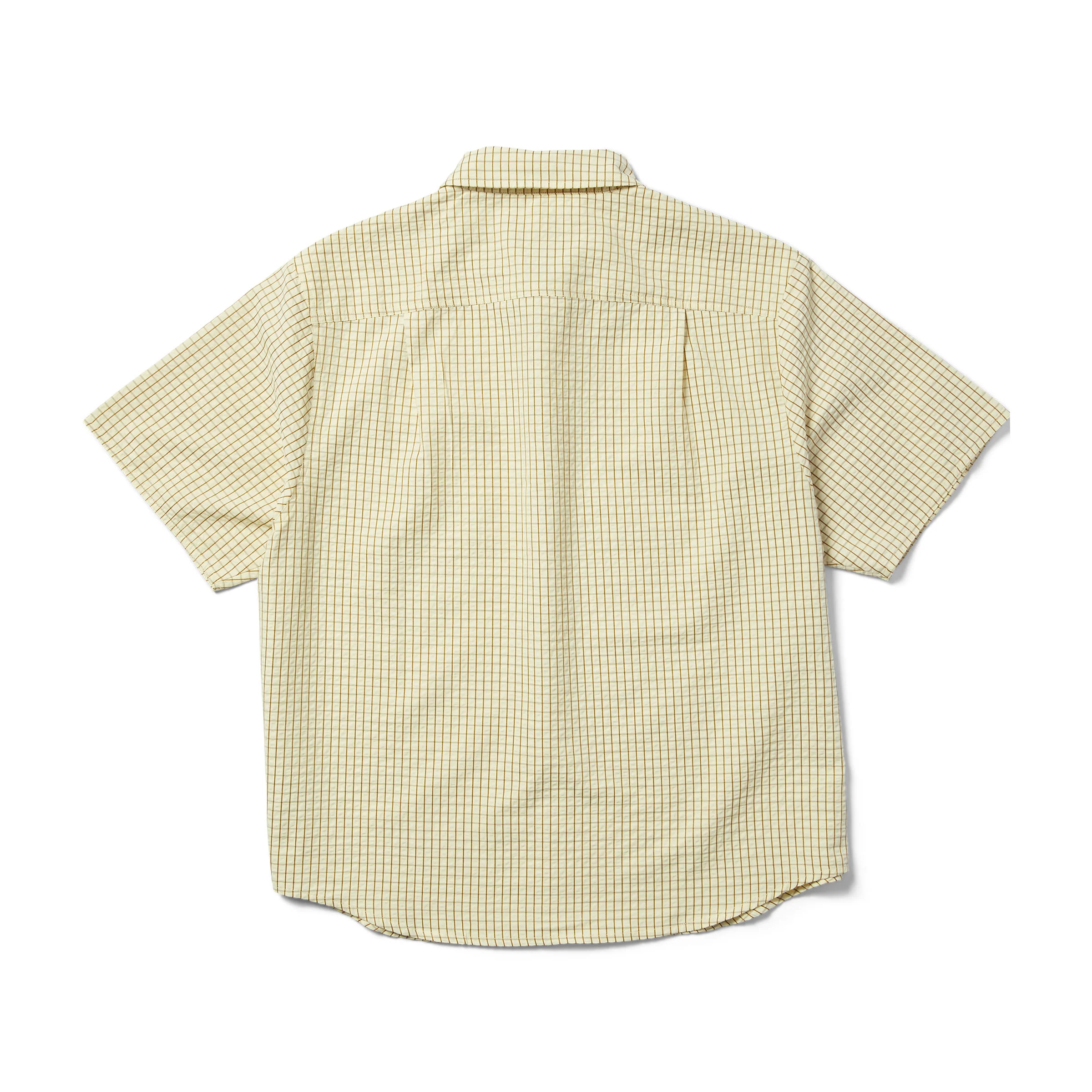 Huf Stuck On You Button Up S/S Shirt (Natural) - Image 2