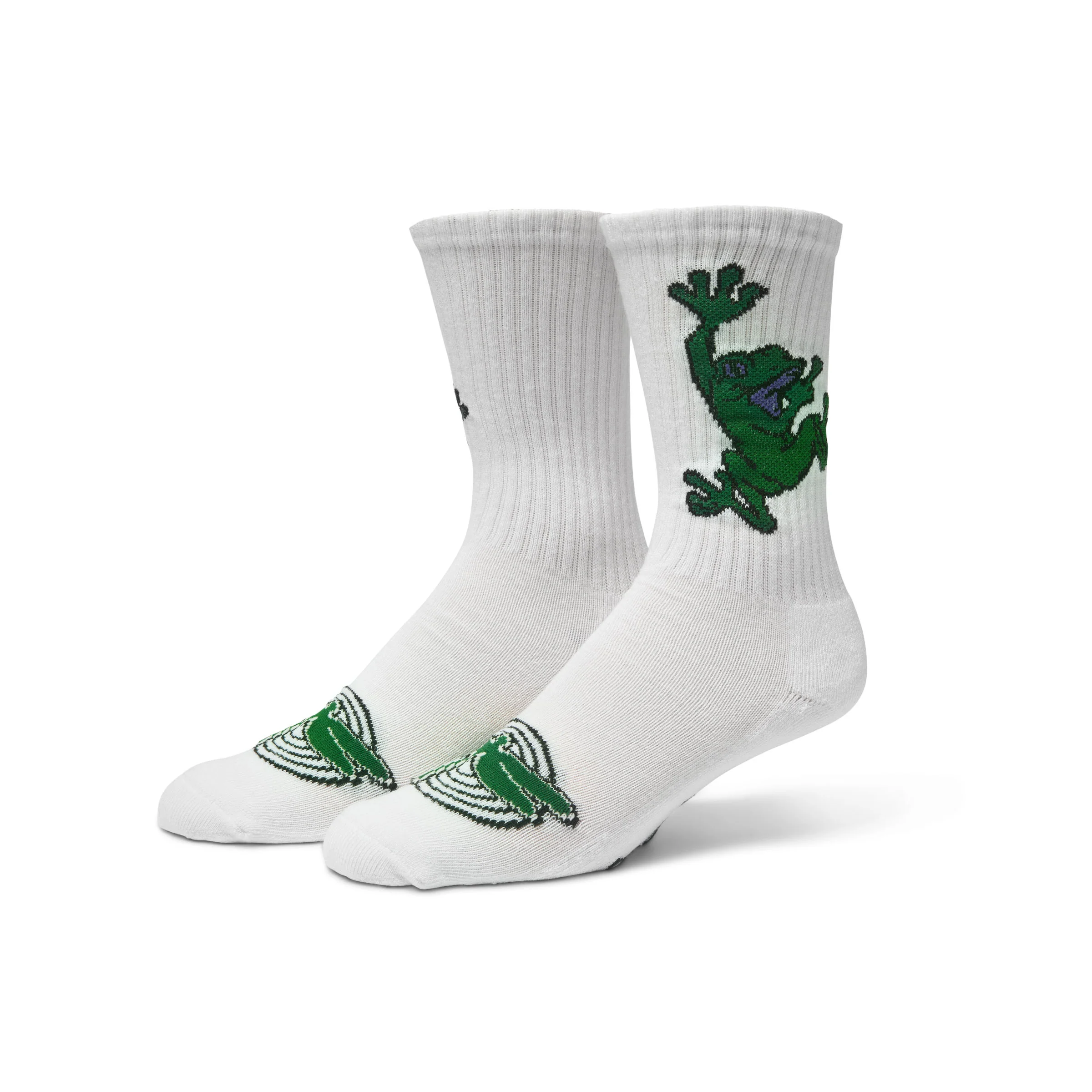 Huf Stuck On You Crew Sock (White)