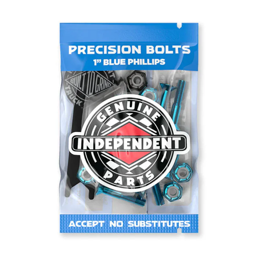 Independent Genuine Parts Hardware 1" Phillips (Blue/ Black) - Image 2