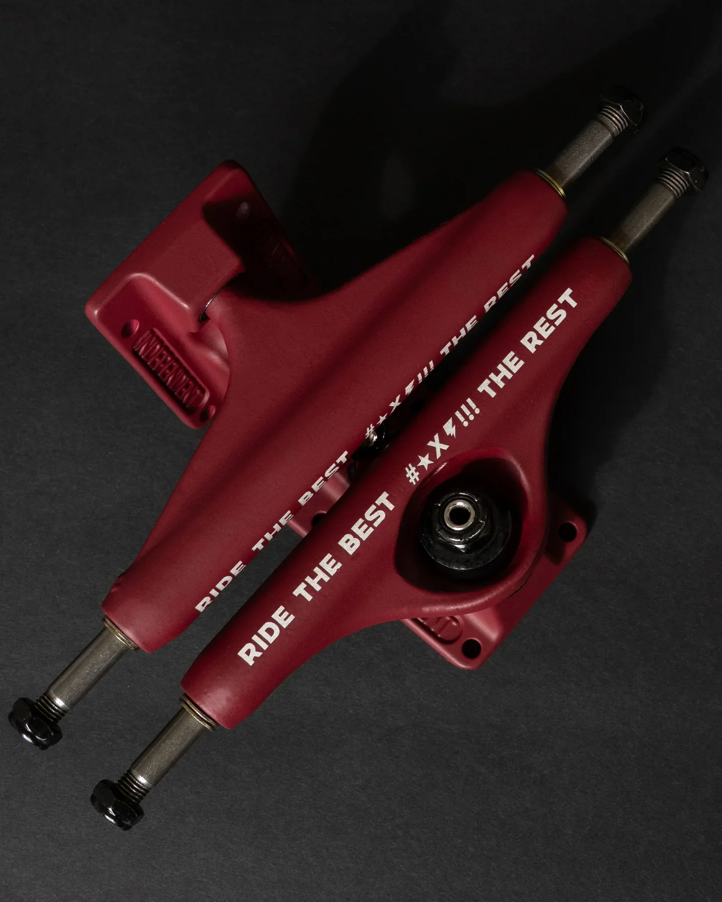 Independent RTB FTR Stage 11 Forged Hollow (Burgandy) - Image 4