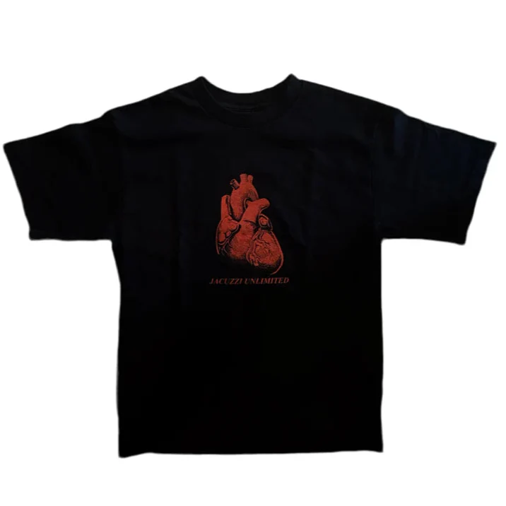 Jacuzzi Unlimited Heart Garment Dye Premium Tee (Black)