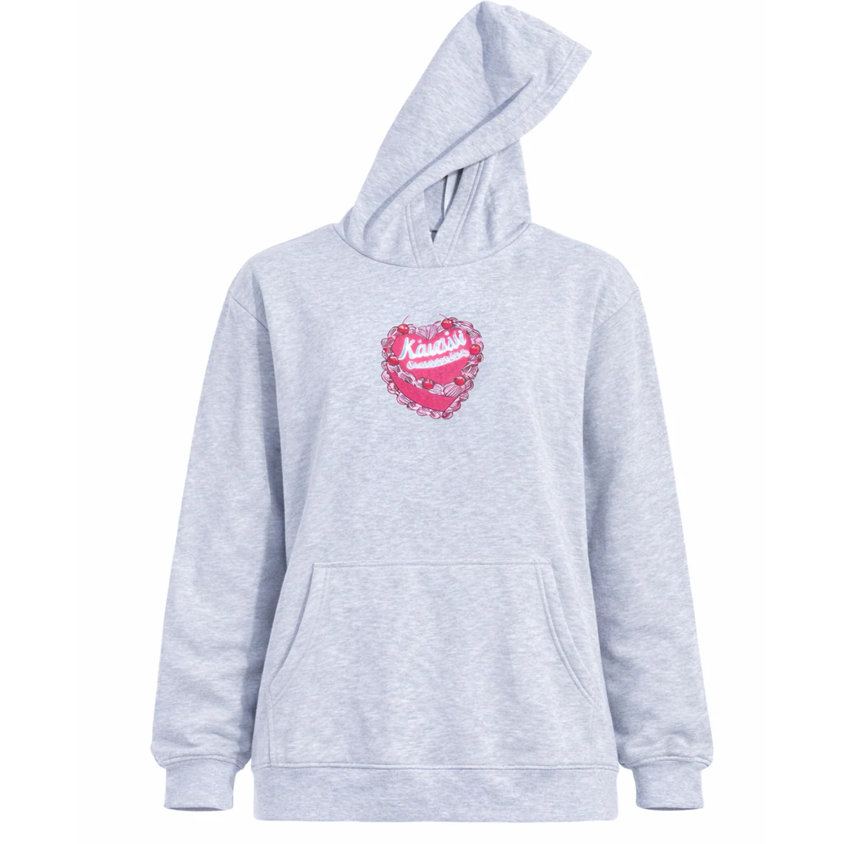 Kinetic CAKE Womens Hoodie (Heather Grey)