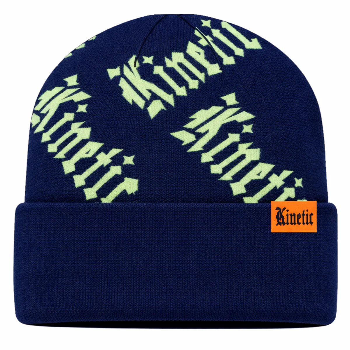 Kinetic ITS ALL OVER Knitted Cuff Beanie - Image 4