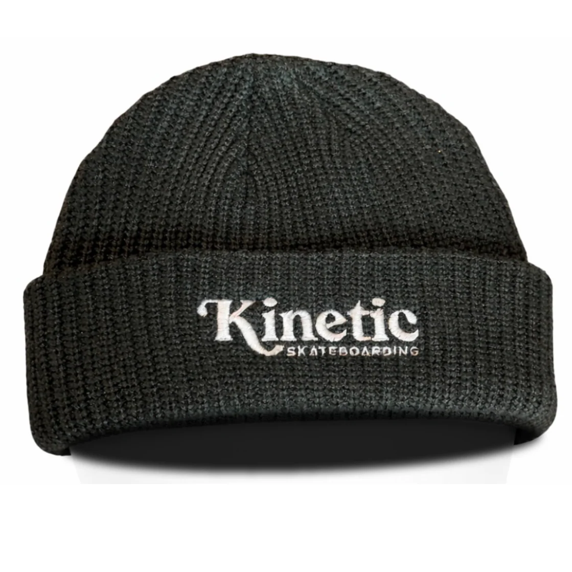 Kinetic Logo Cuff Beanie (Charcoal)