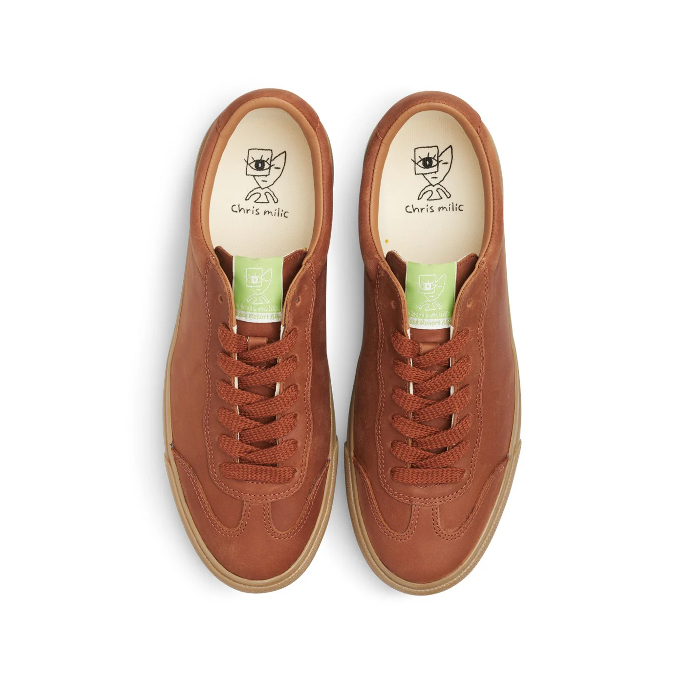 Last Resort AB VM004 Milic Leather (Brown/Gum) - Image 4