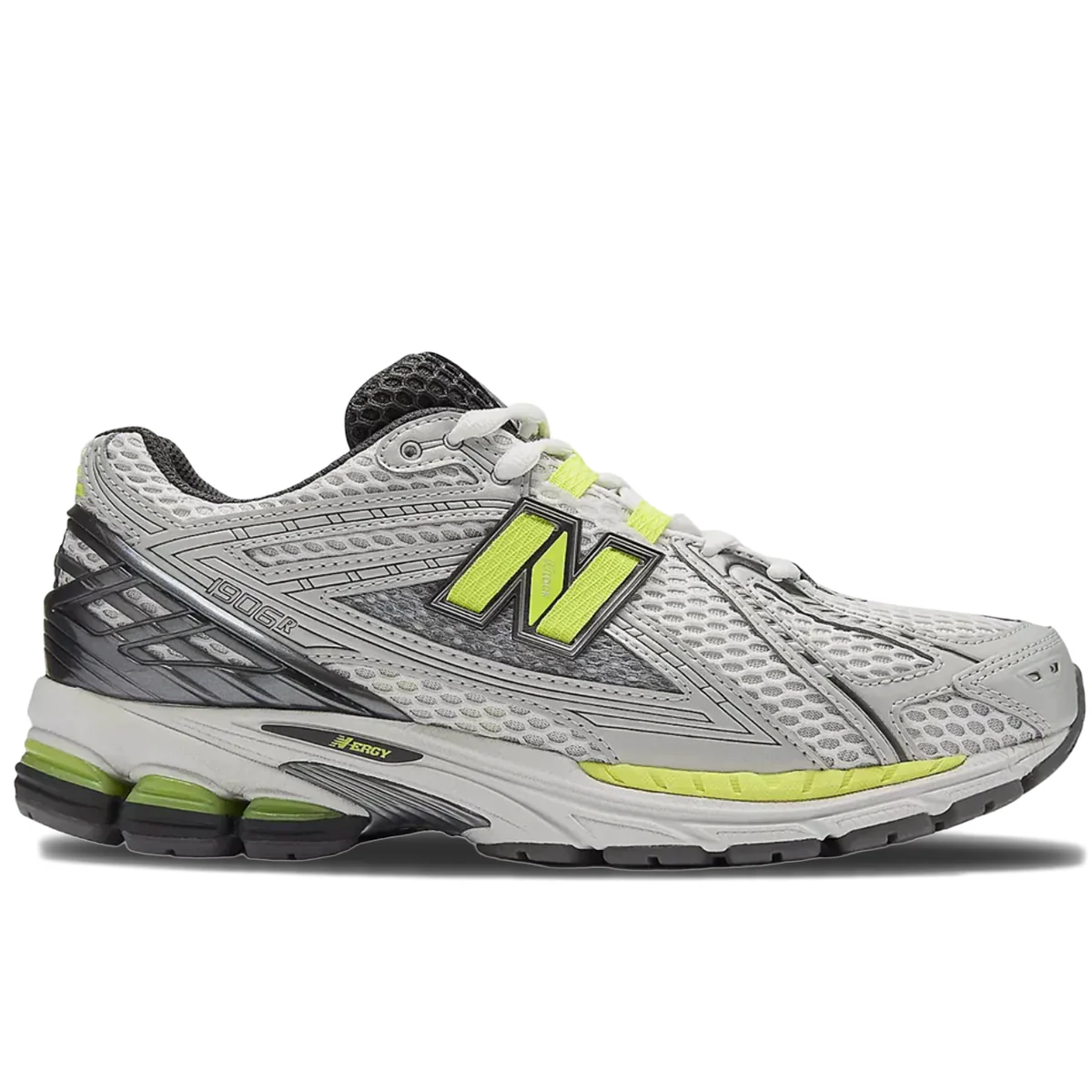 New Balance 1906R (Light Silver Metalic/Alkaline Green)