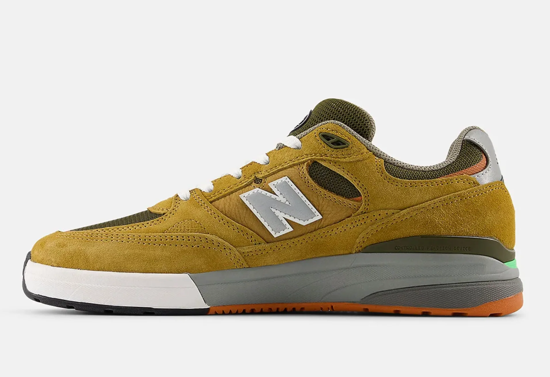 New Balance Andrew Reynolds 933 (Wheat/Silver/Olive) - Image 3