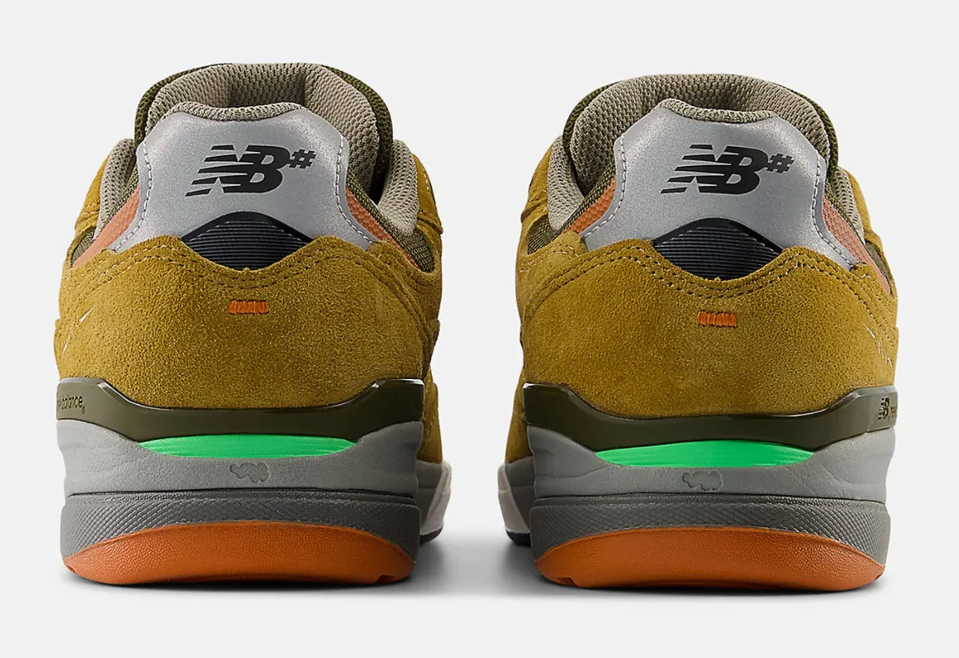 New Balance Andrew Reynolds 933 (Wheat/Silver/Olive) - Image 4