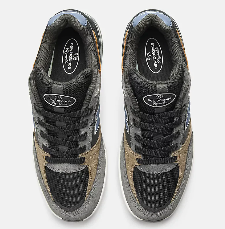 New Balance Andrew Reynolds 933 (Grey/Blue) - Image 4