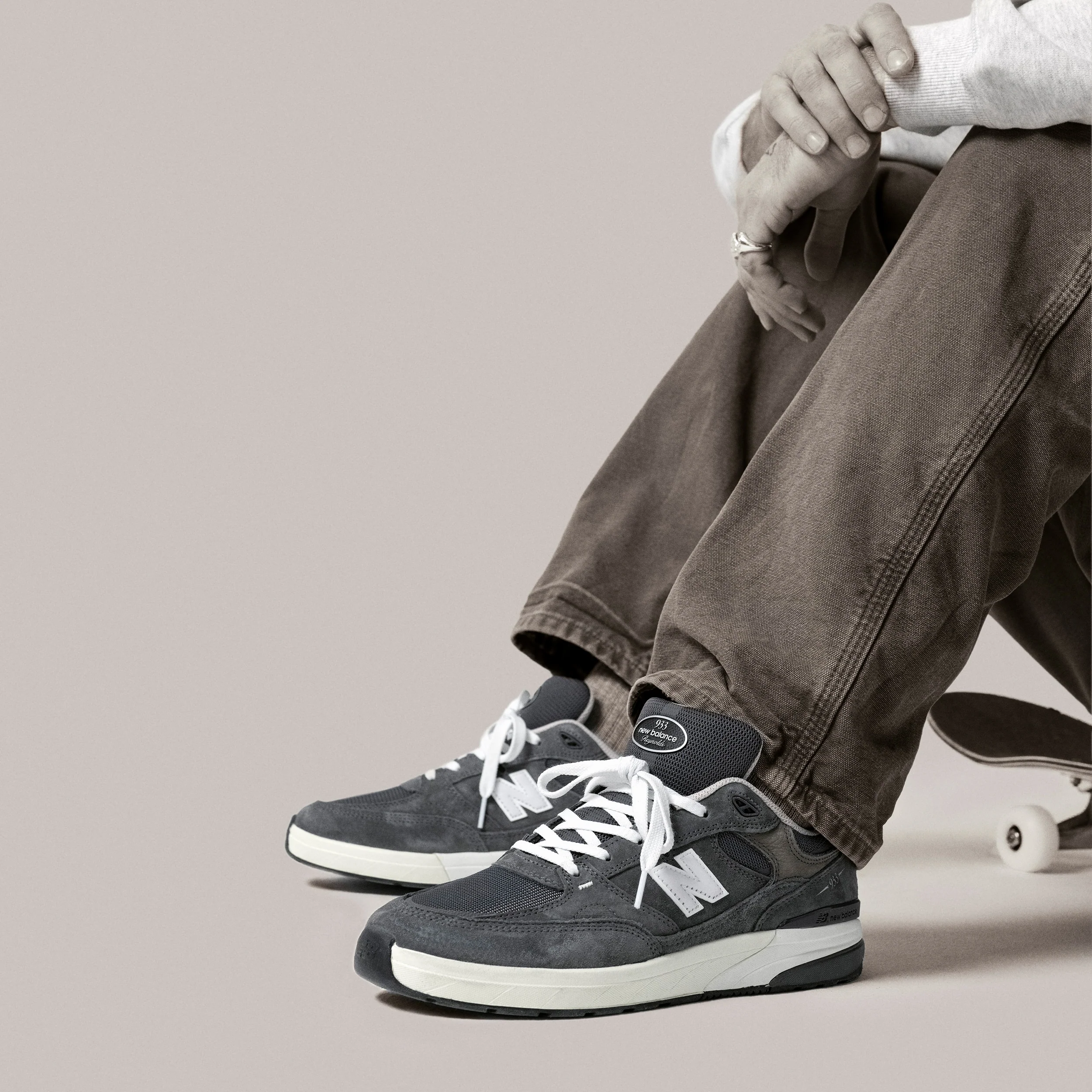 New Balance Andrew Reynolds 933 (Grey Day) - Image 6