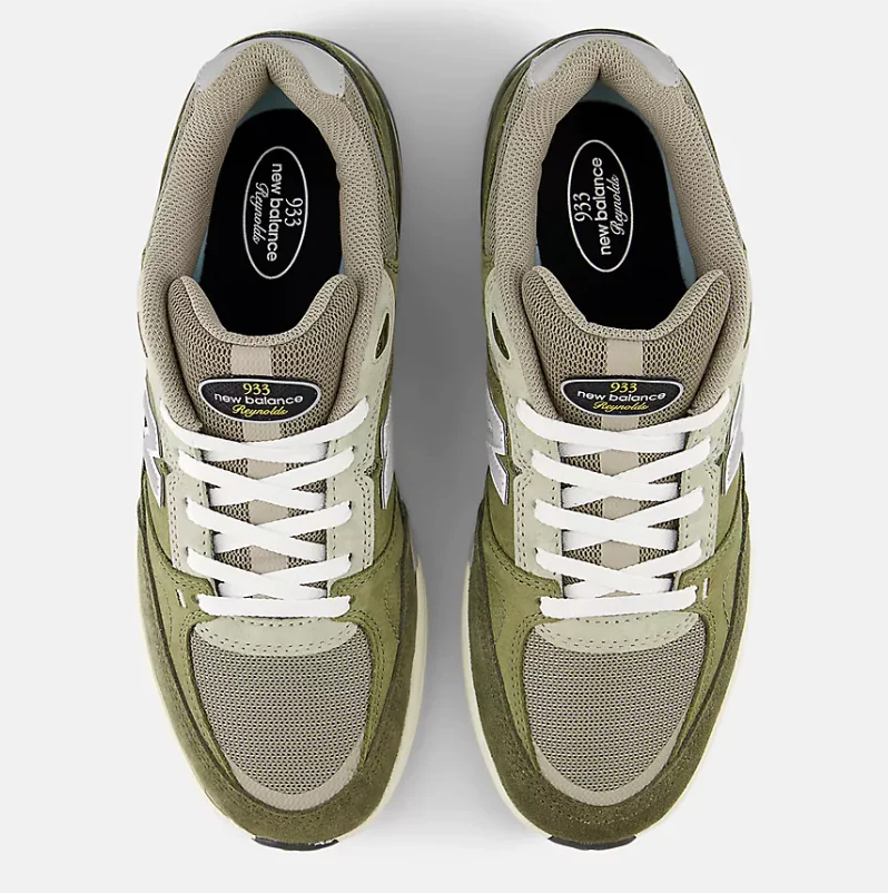 New Balance Andrew Reynolds 933 (Olive) - Image 3
