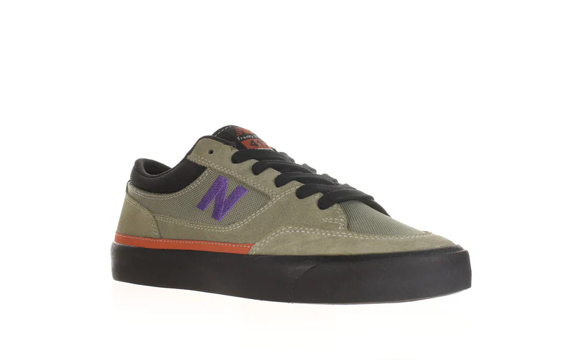 New Balance Franky Villani 417 Low (Dark Olive/Electric Indigo) - Image 5