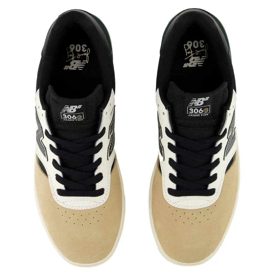 New Balance Jamie Foy 306 Cup (Beige/Black) - Image 2